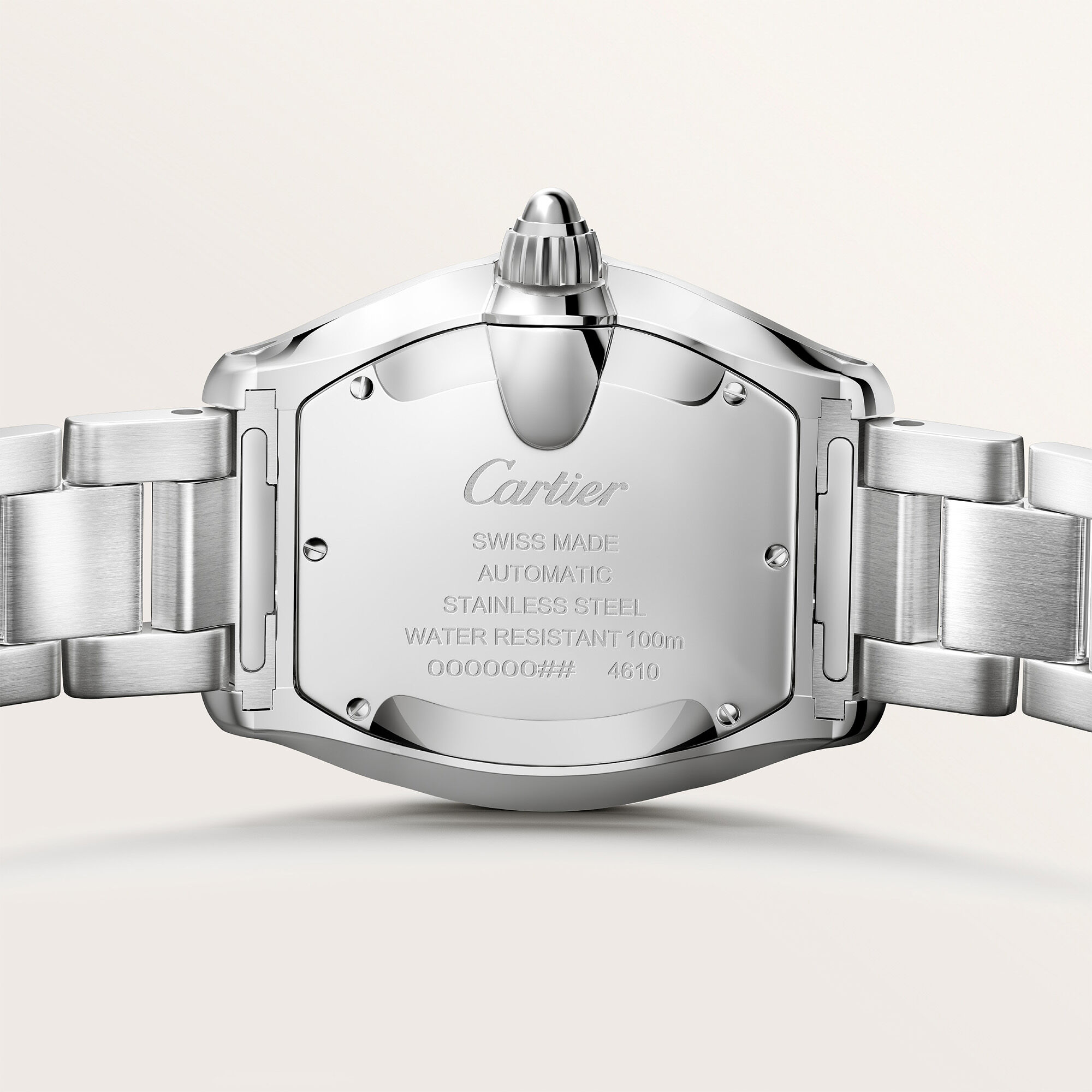 Cartier Roadster Medium Automatic 42 X 35 mm Stainless Steel
